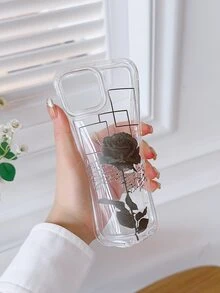 花朵圖案防摔手機殼 - 彩色 - 查看 4