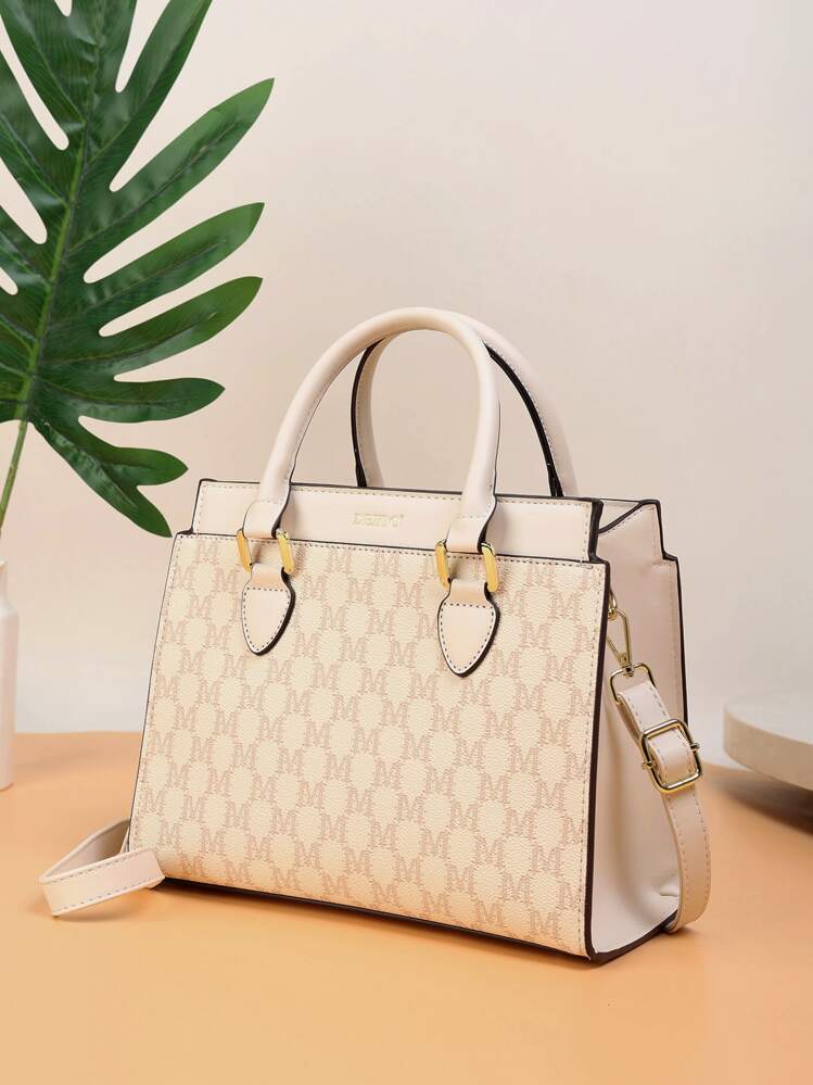 Dedoo 女士新款复古时尚百搭中年奢华欧美大容量斜挎包，适合旅行、购物、聚会等各种场合，女士手提包，女士礼物 - 彩色 - 查看 2