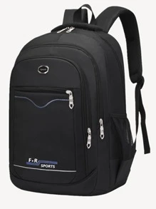 Men Letter Graphic Đồ họa Ba lô máy tính xách tay Túi đi học Túi đi học Ba lô đi học cho trường Daypack Túi máy tính xách tay Túi máy tính Túi sách Ba lô Túi đeo vai Túi du lịch Túi thể thao Túi đại học Đồ dùng học tập Trường trung học phổ thông Học sinh trung học phổ thông Sinh viên đại học Học sinh trung học cơ sở Học sinh trung học cơ sở Học sinh tốt nghiệp Đại học cho Trường học Đại học Kinh doanh Đi bộ đường dài Du lịch Cắm trại Thể thao - màu đen - Xem 1