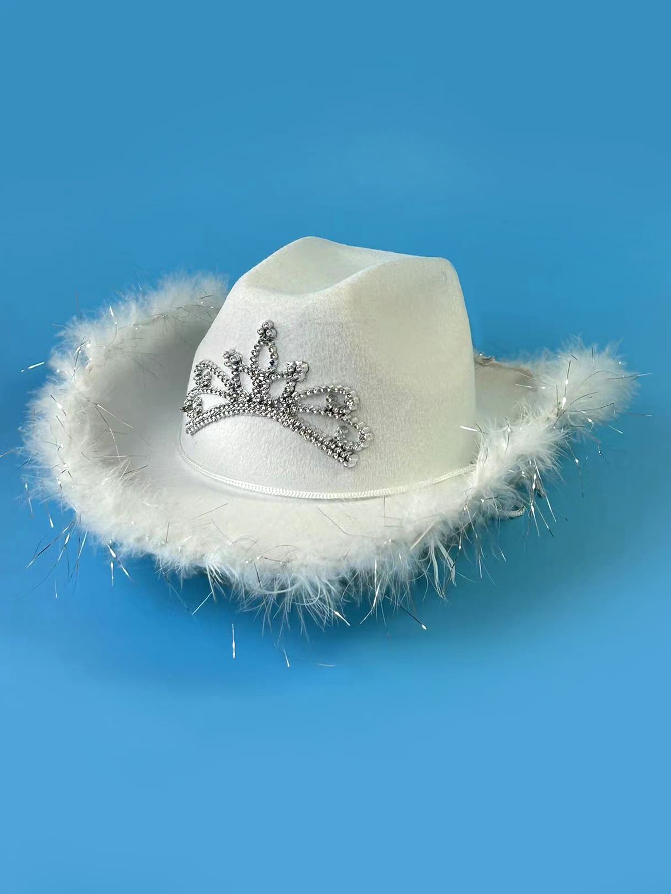 派對鑲鑽裝飾牛仔帽