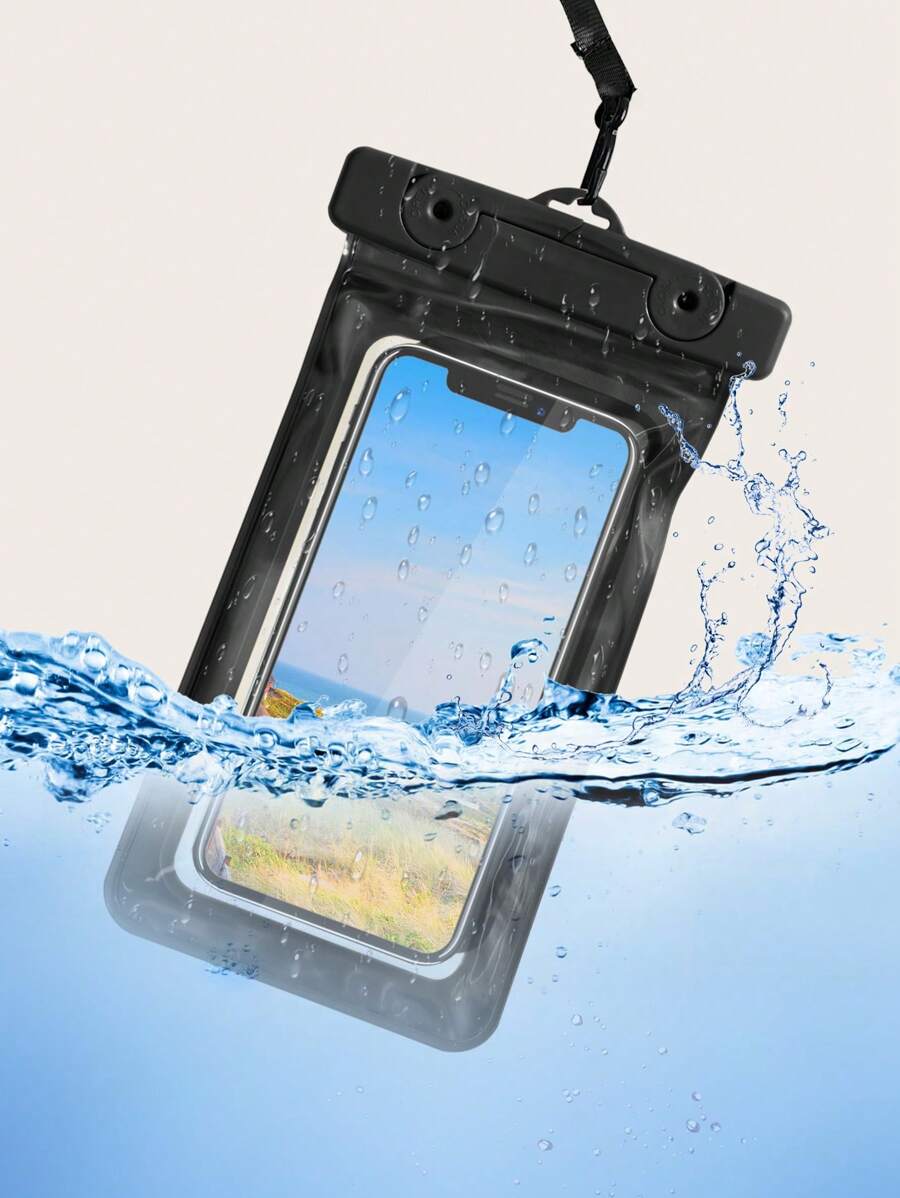 透明防水袋 - 黑色 - 查看 1