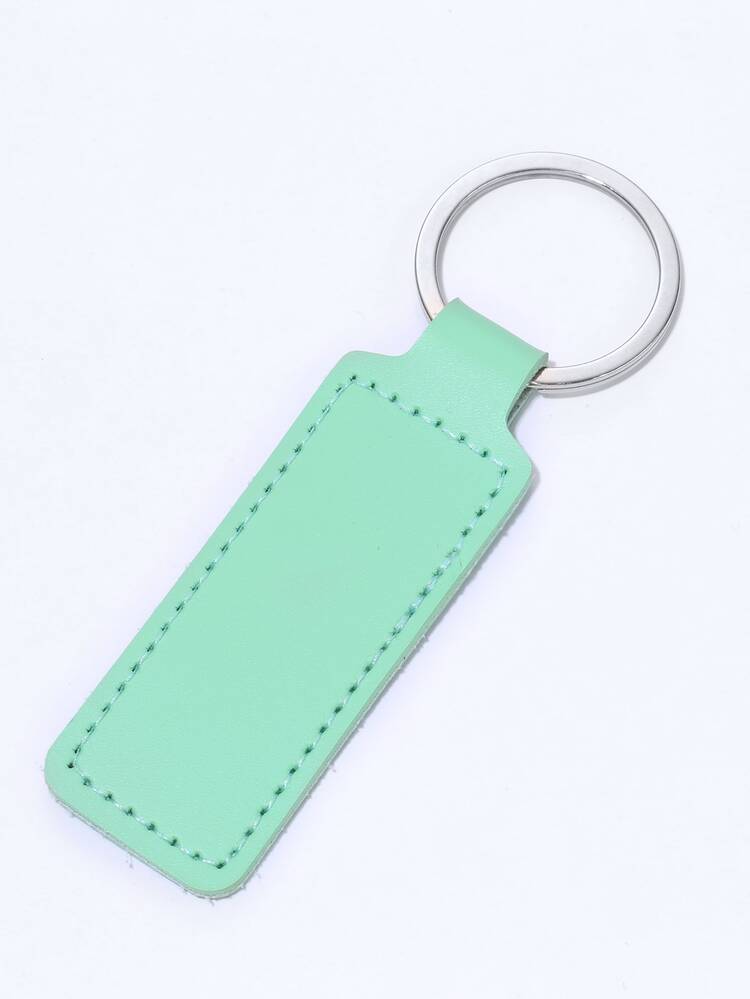 1pc Women Solid Casual Keychain - Green - View 1