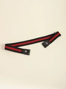 1入日本風隱形無痕鬆身牛仔裙皮帶 - 彩色 - 查看 6