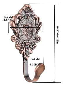 1set Vintage Curtain Hook - Redwood - View 3