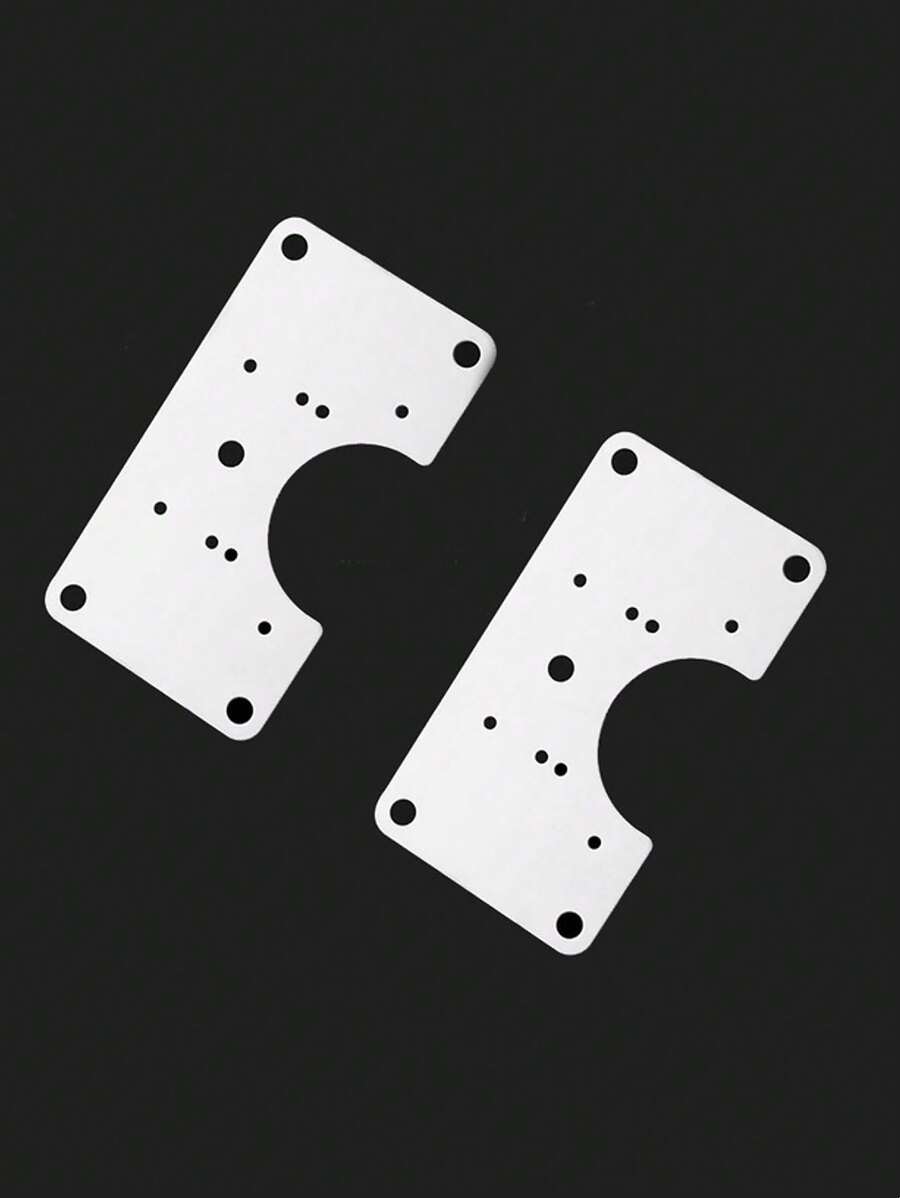 1pc Stainless Steel Door Hinge With 6pcs Screw - Silver - View 1