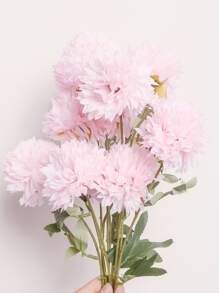1入組滌綸擬真花,時尚假花裝飾用品 - 粉色 - 查看 2