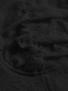 SHEIN MOD Top tipo bustier con hombros de lazo y drapeado - Negro - Ver 4