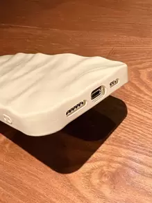 紋理質感防摔手機殼 - 杏色 - 查看 4