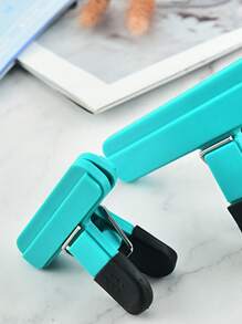 1入組塑膠食品密封夾,現代雙色多功能密封夾適用於餐飲 - 薄荷藍 - 查看 7