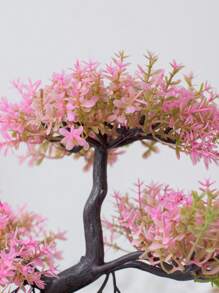 1 cây nhựa nhân tạo, cây giả Cottagecore cho bữa tiệc - Hồng - Xem 8