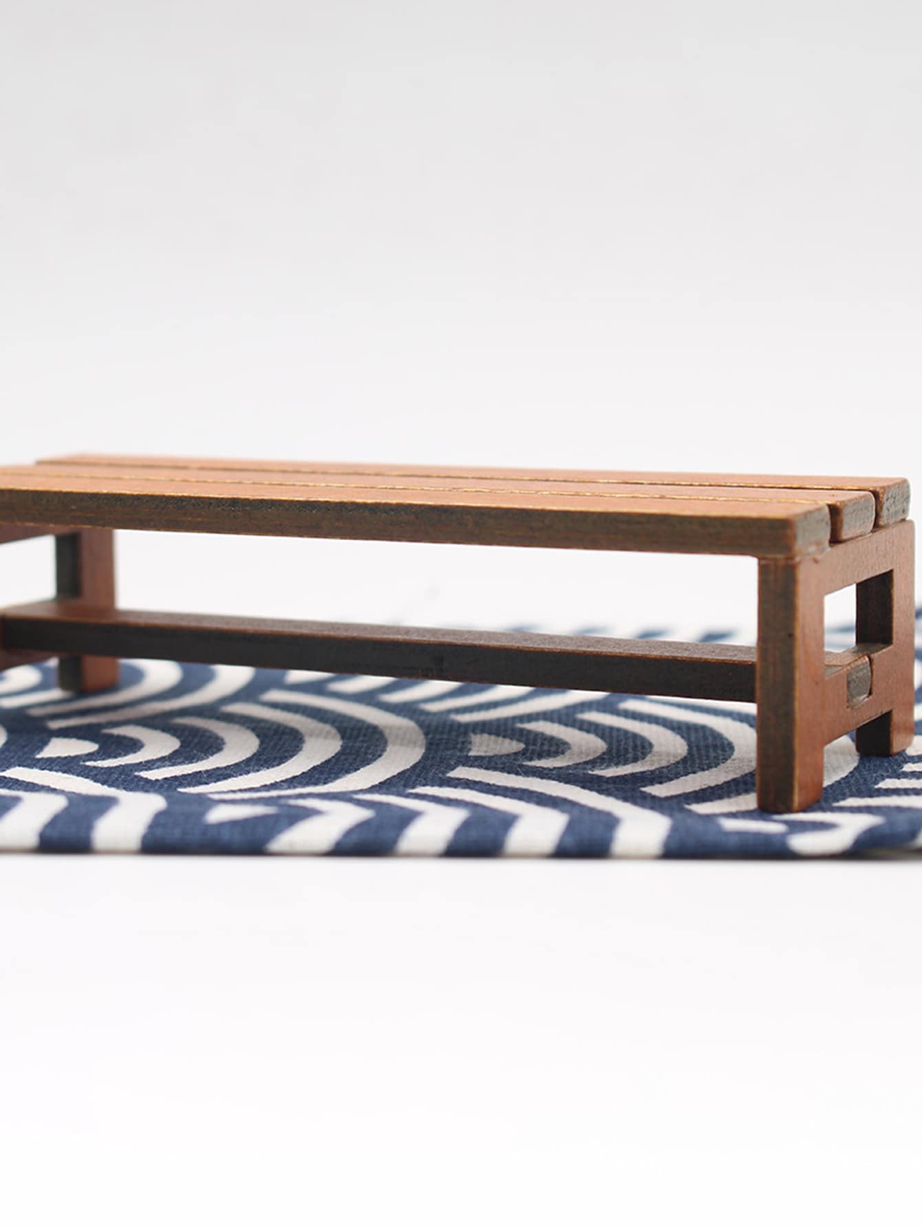 1 pieza ABS Decoración moderno banco objeto de decoración para casa - Marrón - Añade 3