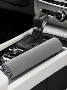 1入組漢字圖案清潔布現代纖維加厚吸水家用清潔抹布 - 灰色 - 查看 5