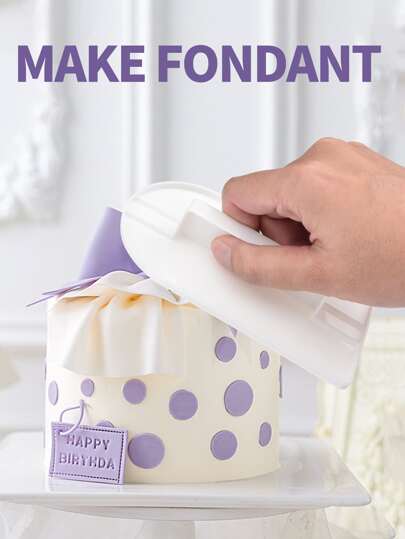 1pc PP Cream Spatula, Modern Plain Cream Spatula For Home