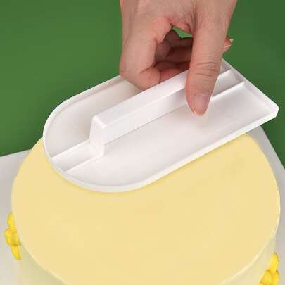 1pc PP Cream Spatula, Modern Plain Cream Spatula For Home