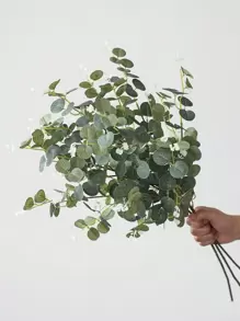 1pc Plastic Artificial Plant, Modern Artificial Plant For Home