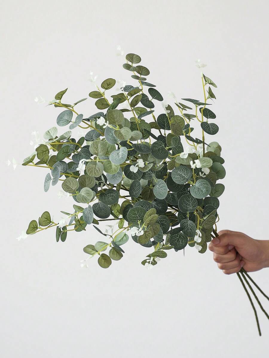 1pc Plastic Artificial Plant, Modern Artificial Plant For Home