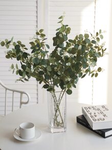 1pc Plastic Artificial Plant, Modern Artificial Plant For Home