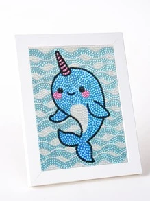 Cartoon Graphic DIY Diamond Painting Without Frame - Multicolor - View 2