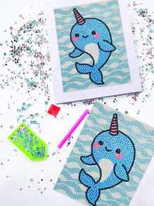 Cartoon Graphic DIY Diamond Painting Without Frame - Multicolor - View 7