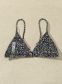 夏季斑点狗三角比基尼上衣