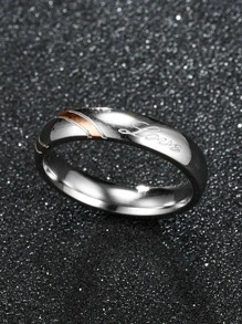 Nhẫn đồ họa chữ cái - Nhiều màu - Xem 4