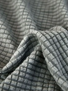 cái Bọc Ghế Sofa Hạt Ngô Màu Trơn, Phong Cách Hiện Đại Sợi Polyester Đàn Hồi Bọc Đệm Sofa Chống Bụi Chống Bụi Toàn Diện, Phù Hợp Cho Ghế Sofa Phòng Khách - Màu Xám nhạt - Xem 4