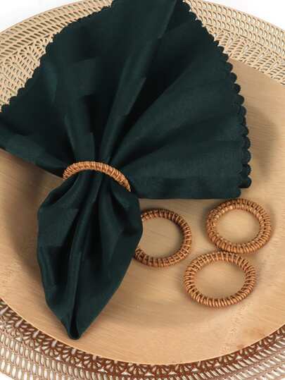 10pcs Wooden Napkin Ring