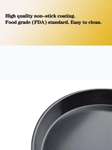 1 pieza Pan de pizza hierro - Negro - Ver 7