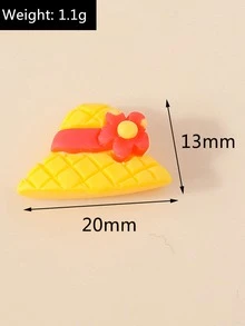 15 cái/bộ Ngẫu Nhiên Thiết Kế Cây Dừa Phụ Kiện Trang Sức Tự Làm - Nhiều màu - Xem 3