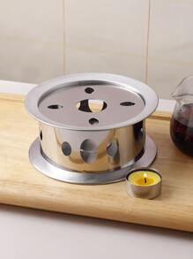 1set Stainless Steel Teapot Heating Base - Silver - View 6