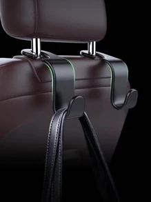 1入組汽車座椅背鉤 - 黑色 - 查看 4