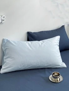 Set colcha sin relleno unicolor - Celeste - Ver 5