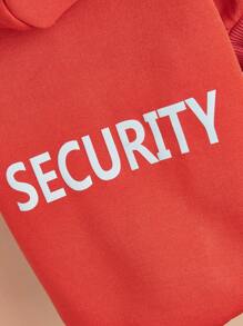 1 chiếc áo khoác thú cưng họa tiết chữ cái cho chó và mèo cho mùa lạnh - Nhiều màu - Xem 5