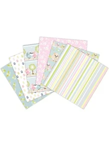 12 Chiếc Giấy Chất Liệu Hoa Văn Hỗn Hợp, Giấy Thủ Công Trang Trí Đa Năng Dễ Thương Cho Thủ Công DIY, Trang Trí - Nhiều màu - Xem 3