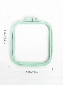 1入組素色十字繡鉤 - 綠色 - 查看 3