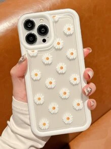 花朵圖案防摔手機殼 - 彩色 - 查看 1