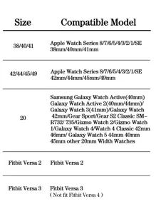 3pcs Glitter Universal Smart Watchband - Multicolor - View 3