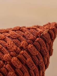 1 Đồng Bằng Trang Trí Vỏ Gối, Tối Giản Chất Liệu Vải Đệm Cho Phòng Khách, Trang Trí Nhà Cửa - Gỗ đỏ - Xem 3