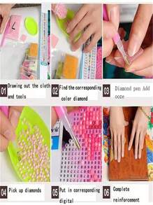 Car Print DIY Diamond Unframed Painting - Multicolor - View 3