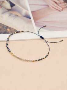 Bead Decor String Bracelet - Multicolor - View 5