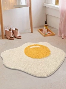 Cartoon Egg Design Carpet - Multicolor - View 1