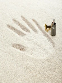 Cartoon Egg Design Carpet - Multicolor - View 2