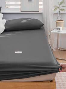 Chữ Vá Chi Tiết Trang Bị Tấm Tối Giản Chất Liệu Vải Chống Thấm Nước Trang Bị Tấm Đáy Cho Phòng Ngủ - Màu xám đen - Xem 5