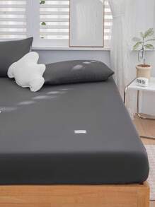 Chữ Vá Chi Tiết Trang Bị Tấm Tối Giản Chất Liệu Vải Chống Thấm Nước Trang Bị Tấm Đáy Cho Phòng Ngủ - Màu xám đen - Xem 4