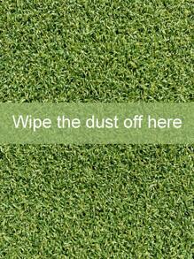 1 pieza de alfombra de piso de hierba artificial para exterior, decoración de habitaciones - Verde - Ver 6