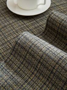 1 Polyester Sofa Khăn Boho Tua Rua & Pom Pom Viền Chống Trơn Trượt Ghế Sofa Chăn Cho Tất Cả Các Mùa - Màu xám đen - Xem 5