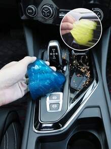 1入組隨機色汽車清洗柔軟膠水,車清潔 - 彩色 - 查看 1