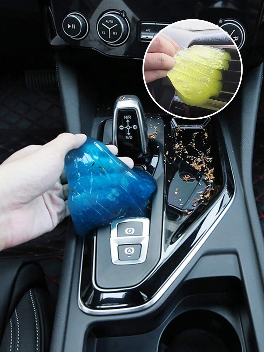 1入組隨機色汽車清洗柔軟膠水,車清潔 - 彩色 - 查看 1