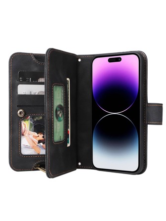 Odwróć etui na telefon z PU ze smyczą