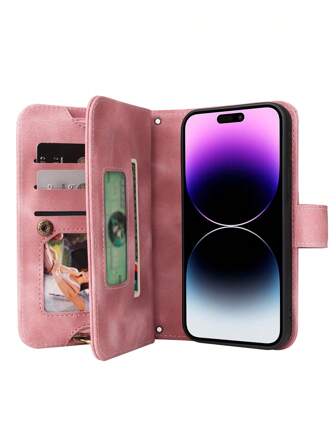 Funda para móvil vuelta PU con acollador